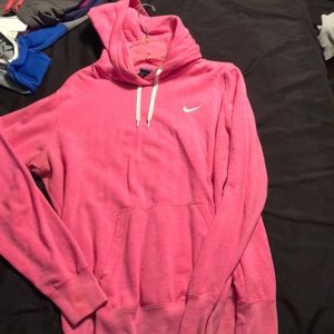 Nike pink sweatshirt